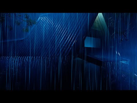 Fall Asleep In 3 Minutes With Heavy Rain & Booming Thunder | Ambiance For Calming Sleep & Focus