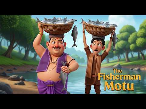 The Fisherman Motu | Best English Stories | Best cartoon | Moral Story In english | Learn English