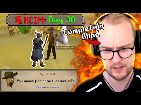 So I Decided To Start Desert Treasure... BLIND!