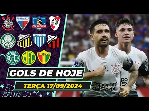 ⚽️ TODOS OS GOLS DESTA TERÇA 17/09/2024 GOLS DE HOJE, GOLS DO DIA, GOLS DO BRASILEIRÃO (COMPLETO)