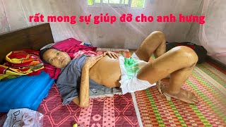 SỐNG 1 MÌNH KHI PHÁT BỆNH ANH HƯNG UNG THƯ GAN GIAI CUỐI CHỈ ANH CHỊ EM THAY PHIÊN LO  /GBMT