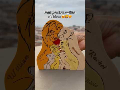 Take advantage of discounts 🥰 #woodenart #wooddesigner #wooden #disney #lionking #lions #family