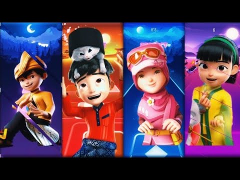 BOBOIBOY & YAYA - RAHMATAN LILALAMIN 🆚️ EJEN ALI & EJEN ALICIA - MARHABAN YA RAMADHAN