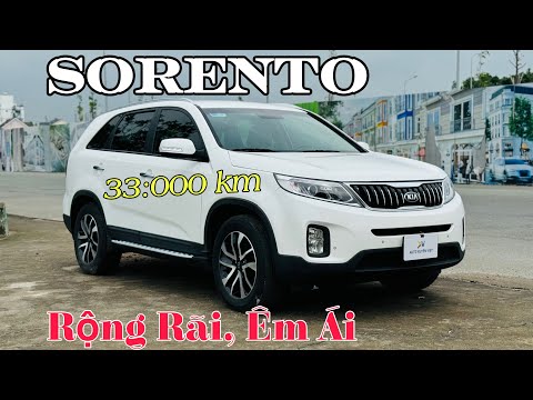 Xe 7 Chổ Rộng Rãi, Êm Ái: Kia Sorento đi 33.000 km xe gia đình đi ít giữ kỹ, còn khá mới