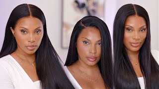 WHAT LACE 👀?!!! REALISTIC HAIRLINE| 13*6 HDLACE WEAR AND GO STRAIGHT WIG | ISEE HAIR