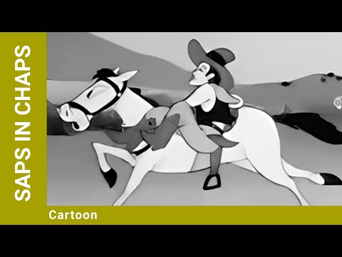 Saps in Chaps. Сartoon. English Dubbing