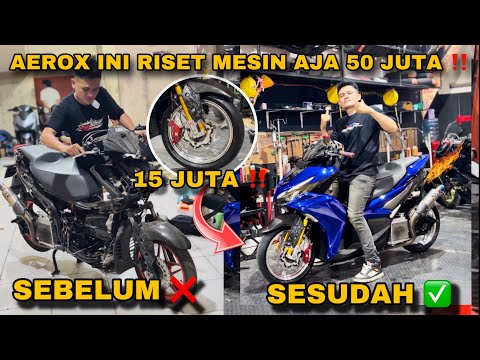 AEROX 300CC++ PENAKLUK ZX25R ❗️❗️PAROPO HABISIN 15 JUTA BUAT BELI INI DOANG ❗️❗️OTOY GA MAU KALAH 🔥