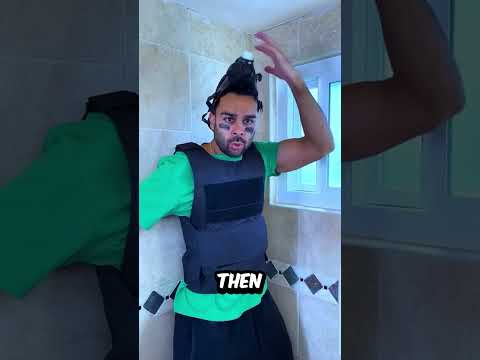 When He Was in the Bathroom… A Ninja Puppy Saved the Day 💀