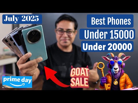 Flipkart GOAT & Amazon Prime Day Sale 2025 I  Top 7 Best Phones Under 15000 ₹ 20000 ₹ 25000