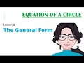 Expanding Binomials and Circle Equations