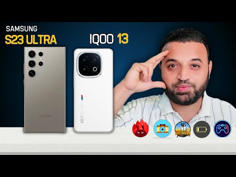 Samsung S23 Ultra vs iQOO 13 Full Details Comparison of Gaming Test 🔥 Camera Test 😍 More