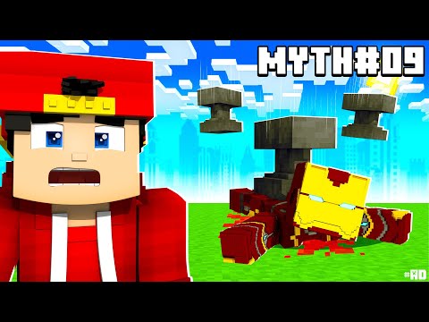 Busting SUPERHERO MYTHS in Minecraft...
