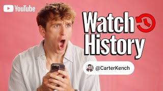 @CarterKench performs an original rap song and reveals his celebrity crush | Watch History