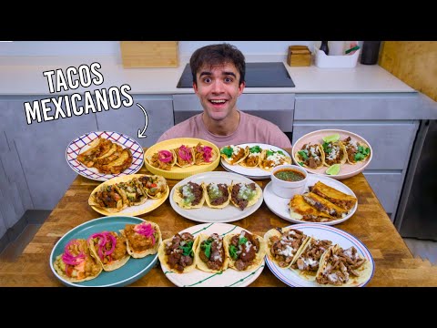 Hago todos los tacos clásicos mexicanos