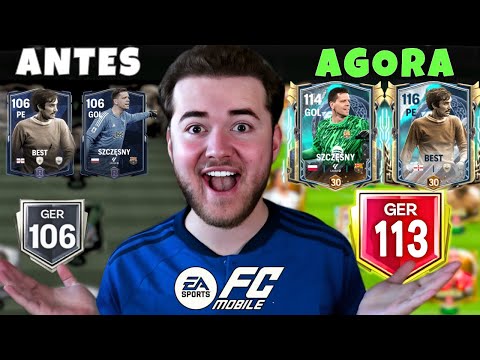 PRIMEIRA TRANSFORMAÇÃO de CONTAS no EVENTO RAGNAROK do FC Mobile