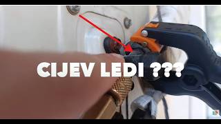 Cijev ledi na klima uređaju -  kako sam ja riješio problem.