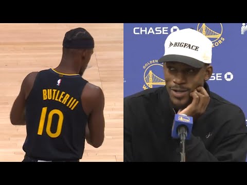 Jimmy Butler explains why he has Butler III on his Warriors jersey 🥹