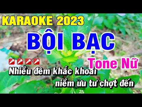 Karaoke Bội Bạc – Tone Nữ | Nhạc sống Nhạc Sống | Hoài Phong Organ