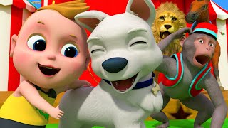 Farm Animals Song 🐮🐔🐷 | Animal Sounds Song | Fun Nursery Rhymes & Kids Songs by Kiky