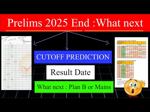 🎯 UPSC PRELIMS 2025 CUTOFF | Cutoff Prediction, Result Date & What To Do Next! | Plan B or Mains? 📈