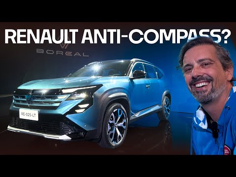 Renault Boreal EM DETALHES! SUV médio chega pra bater de frente com Compass e Corolla Cross