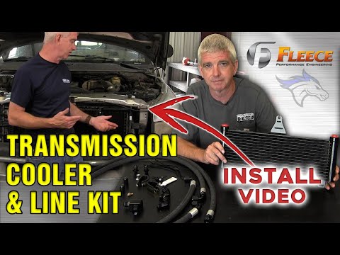 Replace Your Old Transmission Cooler With These Easy Steps! #cummins #dodgecummins  #dodge #howto