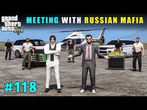 Michael's First Meeting With Russian Mafia | Gta V Gameplay