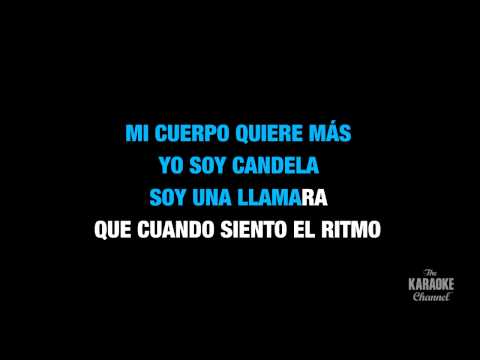 Candela in the Style of “Noelia” karaoke video with lyrics (no lead vocal)