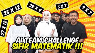 AI TEAM CHALLENGE SIFIR MATEMATIK !!! POKYAA & CAPIK PANDAI DALAM PENGIRAAN...