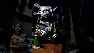 Thermoformed T-45 Helmet repaint #fallout #fallout3 #cosplay #cosplayer #paintingtutorial