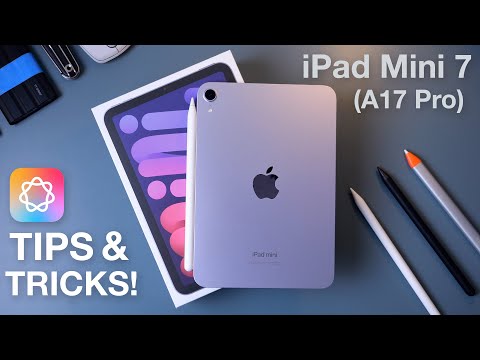 How to use iPad mini 7 + Tips/Tricks!