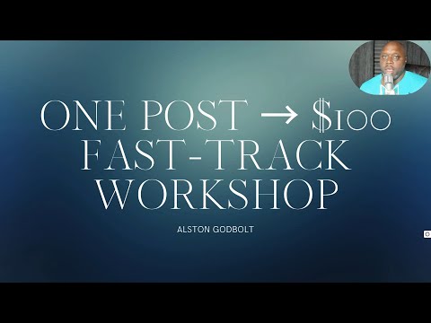 Turn One Post Into $100 in 10 Days No Followers Needed