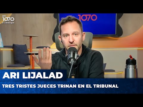 TRES TRISTES JUECES TRINAN EN EL TRIBUNAL | Editorial de Ari Lijalad