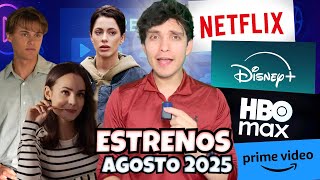 TODAS las PELÍCULAS Y SERIES que se estrenan en AGOSTO 2025 🍿🎥  Peter Rodríguez