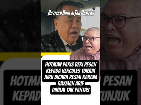 Hotman Paris Sentil Hercules Soal Jubir GRIB