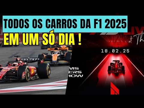 URGENTE! FORMULA 1 IRA FAZER APRESENTAÇÃO DE TODOS OS CARROS DE 2025 EM UM SÓ EVENTO | F1 2025