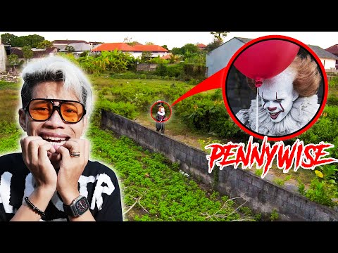 DRONE MEREKAM ADA BADUT IT DI BELAKANG RUMAH KITA!! GAWAT SEREEEM BANGET!!