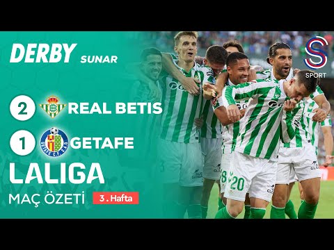 Real Betis - Getafe (2-1) - Maç Özeti - LaLiga 2024/25