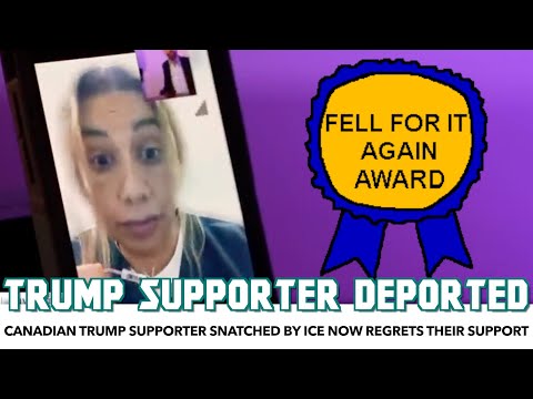 Canadian Trump Supporter Snatched By ICE Now Regrets Their Support