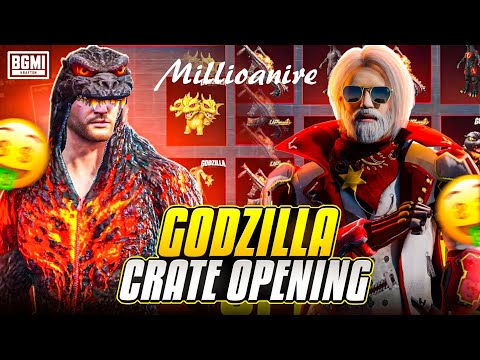 Lucky Spin Crate Opening | New Godzilla Companion Crate Opening | New Groza Crate Opening