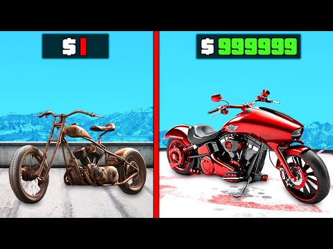 $1 to $1,000,000,000 GANG BIKE in GTA 5