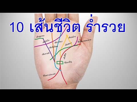 10เส้นชีวิตที่จะร่ำรวยมีความเจริญรุ่งเรือง