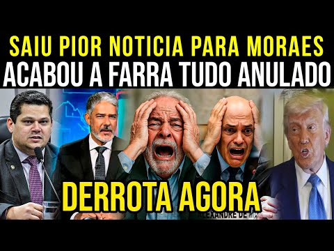 RACHA NO STF!! TRUMP MANDA ANULAR TUDO!!? LULA SOFRE MAIOR DERROTA DO GOVERNO MORAES EM FURIA