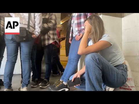 YouTube video thumbnail: Confusion and Heartbreak Await Families Seeking to Visit Detained Immigrants