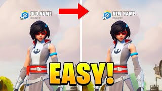 How To CHANGE YOUR FORTNITE NAME! (Chapter 6 Season 3)