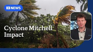 WA coast lashed with 155km/h winds from Cyclone Mitchell | ABC NEWS