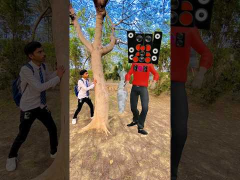 T.V Man 🧍‍♂️ Bana Speaker Man 📢 -- ( School Life 🎒 ) #shorts #schoollife #staravitesh
