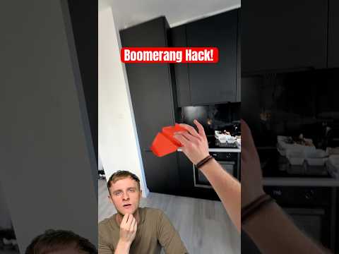 How To Make Paper Boomerang Airplane