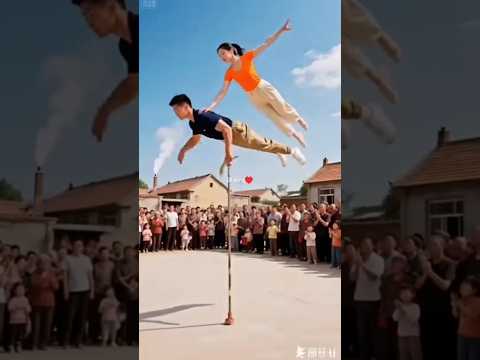 Brother and Sister Perform an Incredible Circus Show!very #shorts #viralshorts #trendingshorts