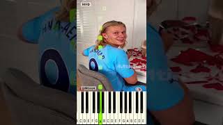 When Haaland Gets Way TOO Creative @Mtime4 - Piano Tutorial
